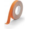 Stavební páska FLOMA Conformable korundová protiskluzová páska pro nerovné povrchy 18,3 x 2,5 cm x 1,1 mm oranžová
