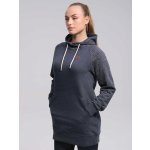 Loap Ebilita dámská mikina s kapucí CLW22149 Mood Indigo Melange Brown – Zboží Dáma