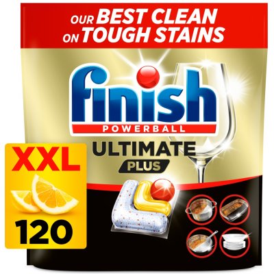 Finish Ultimate Plus kapsle do myčky Lemon 120 ks – Zboží Mobilmania