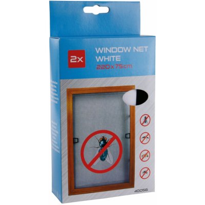 LEVIOR Sada balkonová síť 2ks 220x75cm bílá suchý zip 5.8m 40056 – Zboží Mobilmania
