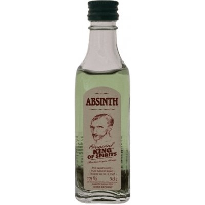 King Of Spirits Absinth 70% 0,05 l (holá láhev) – Hledejceny.cz
