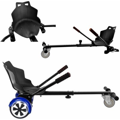 ISO 9453 Vozík pro hoverboard Gokart černý 14021 – Zboží Dáma