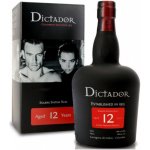 Dictador Rum 12y 40% 0,7 l (holá láhev) – Zboží Dáma