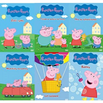 Prasátko Peppa - Kolekce 10x DVD od 474 Kč - Heureka.cz