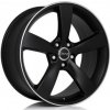 Alu kolo, lité kolo Avus Racing AF10 9x20 5x120 ET45 matt black polished