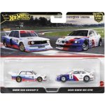 Mattel Hot Wheels Premium BMW 320 GROUP 5 a 2001 BMW M3 GTR, JBK99 – Zboží Dáma
