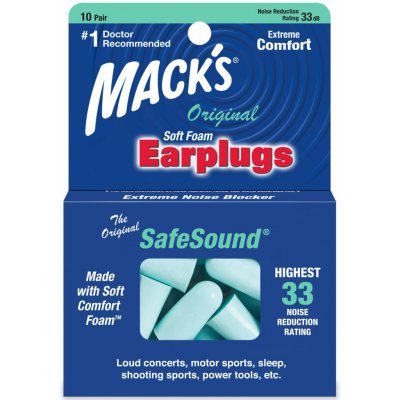 Macks Original špunty do uší 3 páry – Zboží Dáma