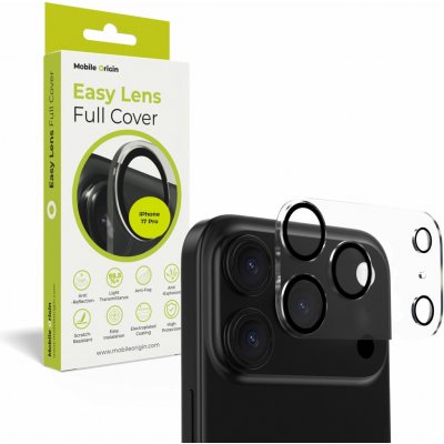 Mobile Origin Easy Lens full cover, clear - iPhone 2025 Pro FRL-LGFC-i17Pro-CLR – Zboží Živě