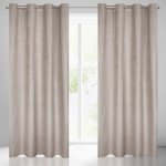Takoy Sametový závěs DARCY se stříbřitým potiskem pepitky-HF-384576 | 140 x 250 cm – Hledejceny.cz