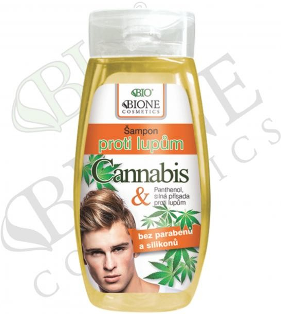 BC Bione Cosmetics šampon proti lupům pro muže Cannabis 250 ml