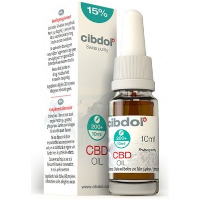 Cibdol CBD olej 15% 4500 mg 30 ml