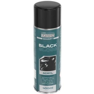 Troton Černý lesklý lak 400 ml – Sleviste.cz