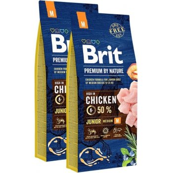 Brit Premium by Nature Junior M 30 kg