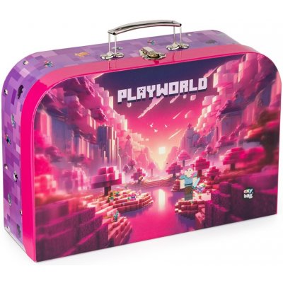 Karton P+P Kufřík lamino Playworld Girl 34 cm – Zboží Dáma Karton P+P Kufřík lamino Playworld Girl 34 cm – Zboží Dáma