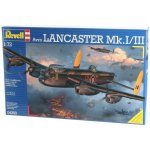 Revell Avro Plastic ModelKit letadlo 04300 Lancaster Mk.I/III 1:72 – Hledejceny.cz