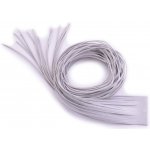 CZ Kožený řemínek v bílé barvě 100cm – Zboží Dáma