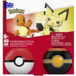 MEGA Pokémon Poké Ball - Charmander a Pichu – Zboží Mobilmania