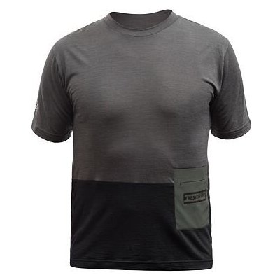FT MEN'S LITE MERINO POCKET OLIVE GREEN/BLACK – Zboží Mobilmania