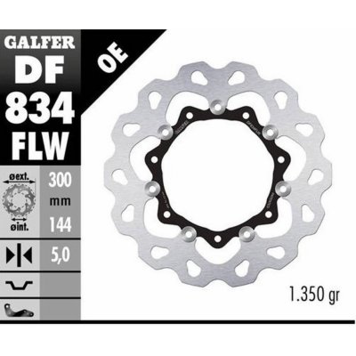 GALFER přední brzdový kotouč HARLEY-DAVIDSON (300X144X5) plovoucí – Zbozi.Blesk.cz