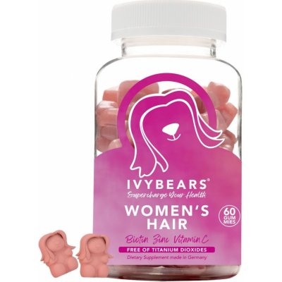 Ivy Bears vlasové vitamíny pro ženy 60 ks