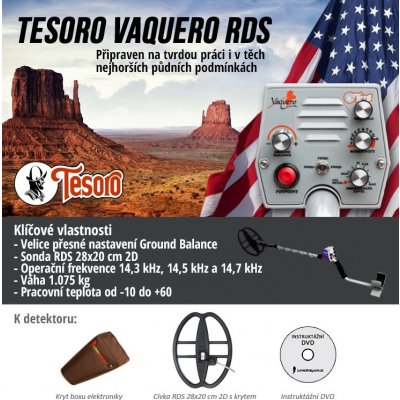 Tesoro Vaquero RDS – Zboží Mobilmania