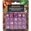 Příslušenství ke společenským hrám GW Warhammer Age of Sigmar Death Dice Set