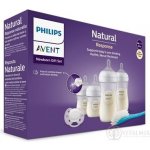 Philips Avent Novorozenecká startovní sada Anti-colic s ventilem AirFree + krém na bradavky 30 ml dárková sada – Zboží Dáma