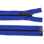 WICO Kovový zip no.5 rozepínací 90cm (staromosazné zoubky) - více barev b: 16 královská modrá – Hledejceny.cz