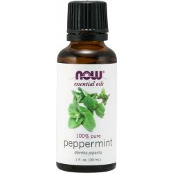 NOW Essential Oil Peppermint oil éterický olej Máta peprná 30 ml