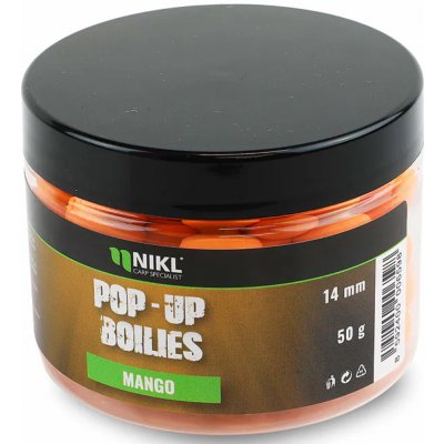 Nikl Plovoucí Boilies Mango 18 mm 50 g – Hledejceny.cz
