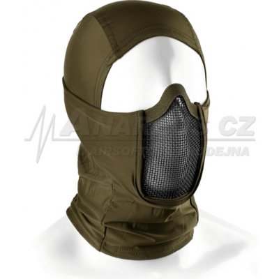 Invader Gear kukla se síťovanou ochrannou maskou olivová – Zboží Dáma