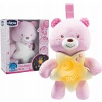 Chicco Goodnight bear svítící medvídek růžový – Zboží Dáma