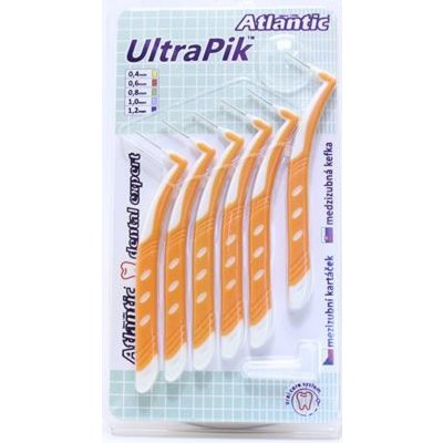 Atlantic UltraPik mezizubní kartáčky 0.6 mm zahnuté 6 ks – Zboží Dáma