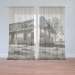 Záclony Starý dům: 2 ks - 150x250 cm - Sablio – Hledejceny.cz