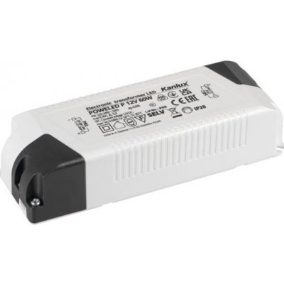 Transformátor elektronický Kanlux POWELED P 12VDC 60W 26811 – Sleviste.cz