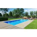 Qbig Benefit Skimmerový bazén 4 x 8 x 1,2 m – Zboží Dáma