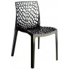 Zahradní židle a křeslo ITTC Stima GRUVYER-p Plastová židle antracit