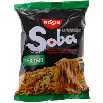 Nissin instantní nudlová polévka Soba Teriyaki 110 g