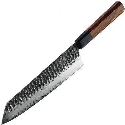 Kiritsuke Japonský nůž Grand Sharp s rukojetí ze dřeva Mrkruti a Ebenu 9'' – Zboží Mobilmania
