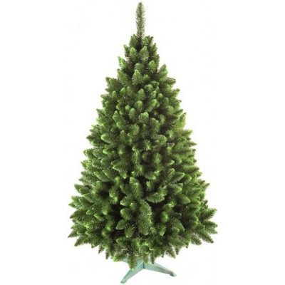 Stromek JEDLE umělý vánoční se zelenými konci + stojan 160cm – Hledejceny.cz