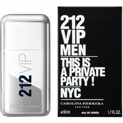 Carolina Herrera 212 VIP toaletní voda pánská 50 ml – Zboží Mobilmania