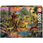 Educa Land of Dinosaurs + FIX lepidlo 1000 dílků – Hledejceny.cz