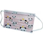 Steriwund Ústenka Růžová Dětská s gumičkami 5 ks – Zboží Dáma