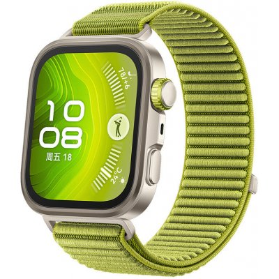 Drakero Nylonový řemínek zelený pro Huawei Watch Fit 3, 4 a 4 Pro 10493 – Zboží Živě