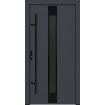 Hahn-Türke AC68 - M25 mléčné sklo Antracit Pravé 100 x 200 cm – Hledejceny.cz