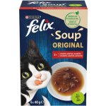 Felix Soup Hovězí, kuře, jehně 6 x 48 g – Hledejceny.cz