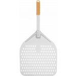 HENDI Lopatka na pizzu s perforací a krátkou rukojetí, čtvercová, 350x710mm | HENDI, 618066 – Zboží Mobilmania