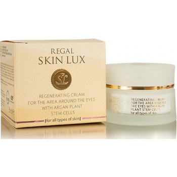 Skin Lux Regal regenerační oční krém s rostlinnými kmenovými buňkami z arganu pro všechny typy pleti 30 ml