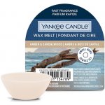 Yankee Candle Amber & Sandalwood Vosk do aromalampy 22 g – Zboží Dáma