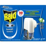 Raid Family elektrický odpařovač s tekutou náplní proti komárům, 30 nocí, 1+21 ml – HobbyKompas.cz